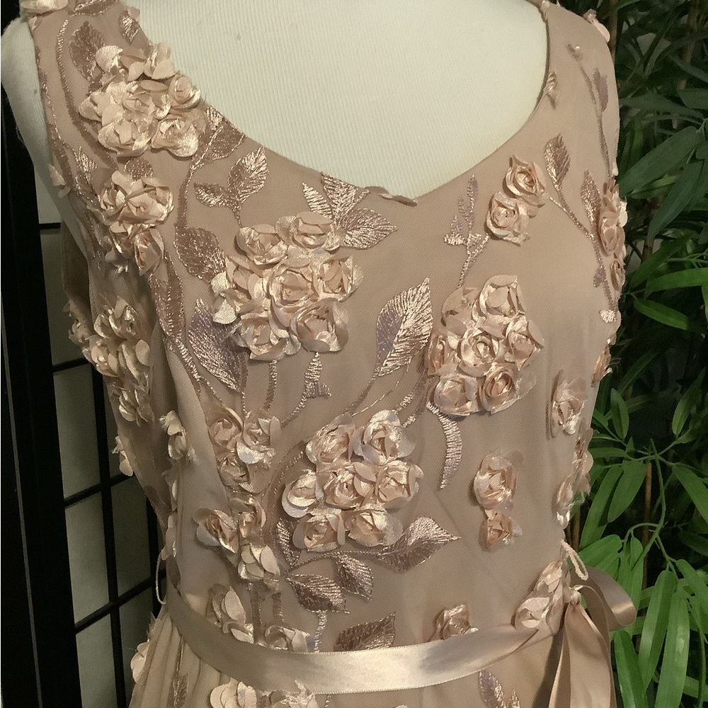 ALEX EVENINGS
Rosette A-Line Dress, size 6p - Picture 4 of 4